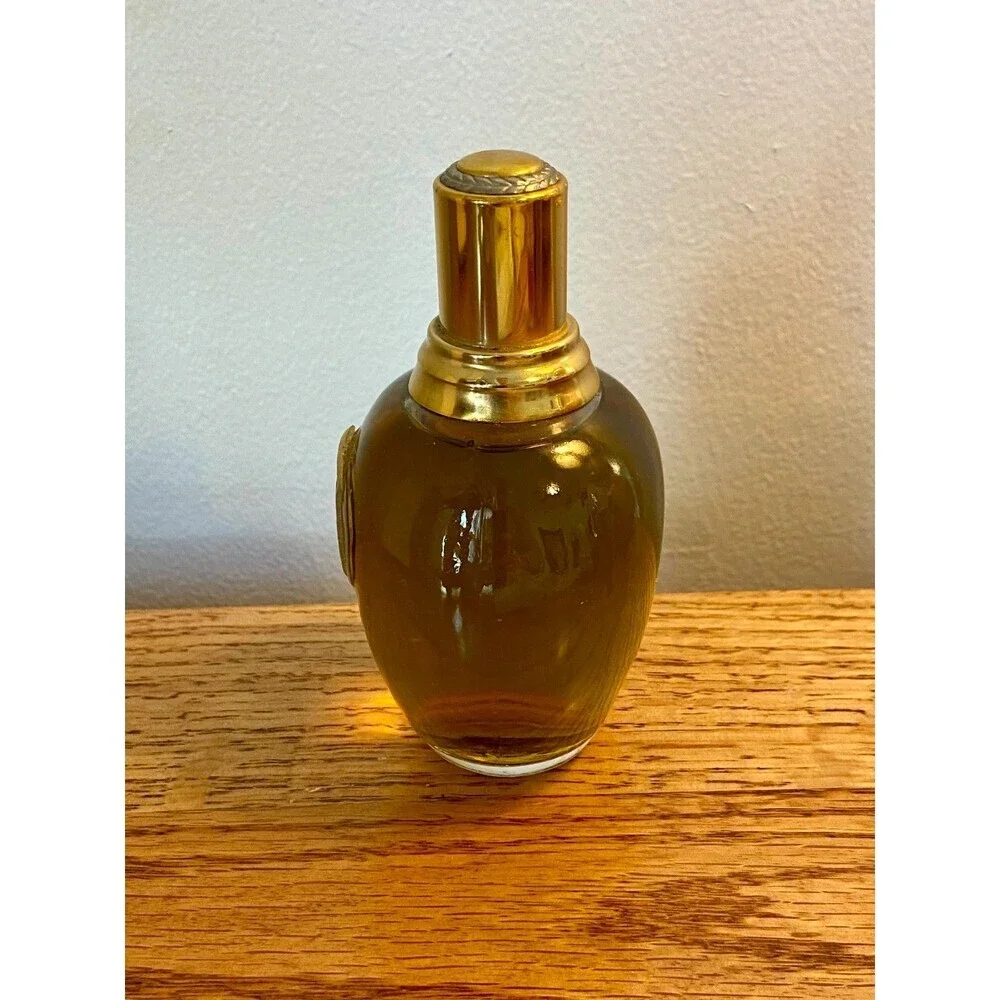 VTG Savage Cologne By Panco LTD 4.25 oz (No Box) Gold Glass Original Rare